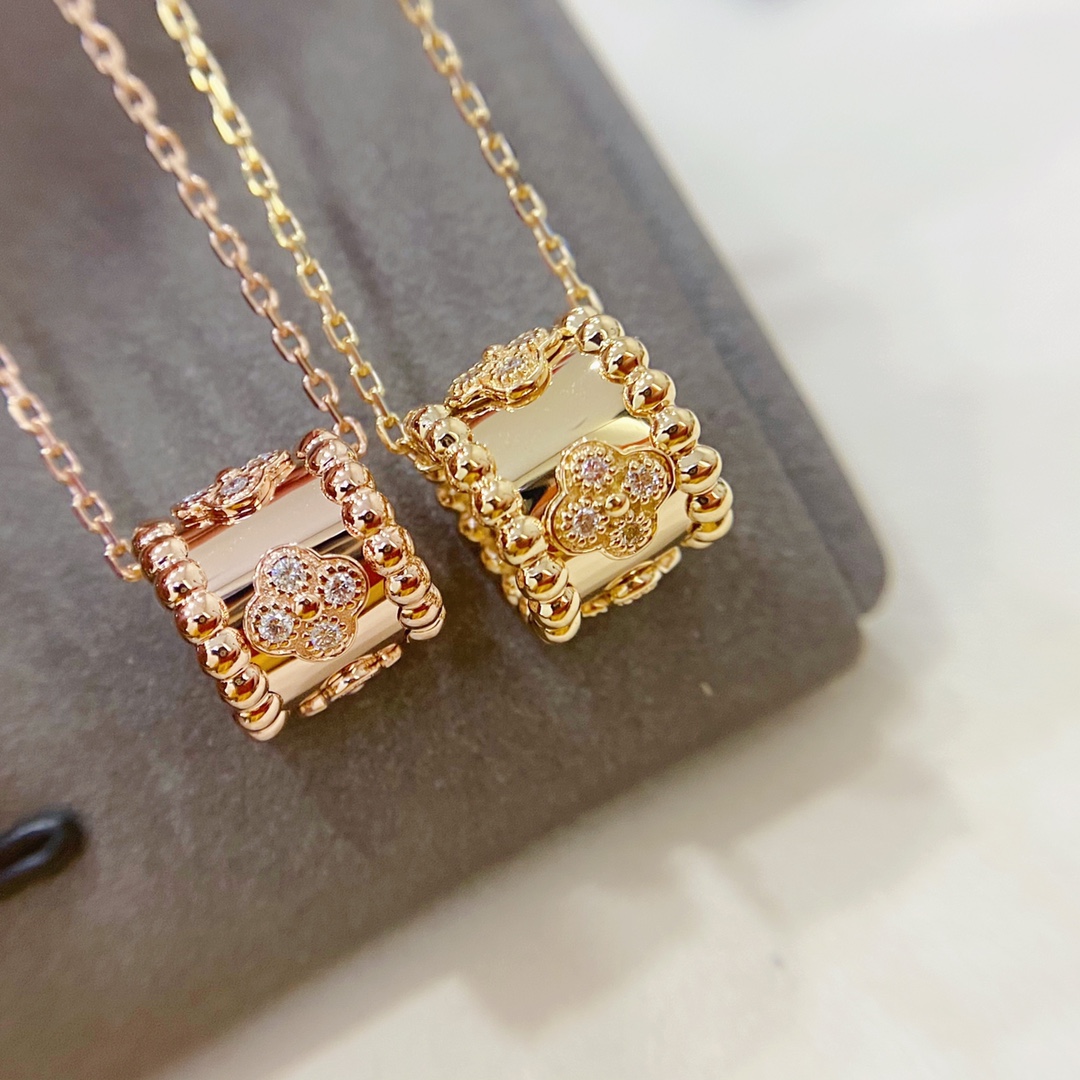 Van Cleef & Arpels 18k金 vca万花筒项链