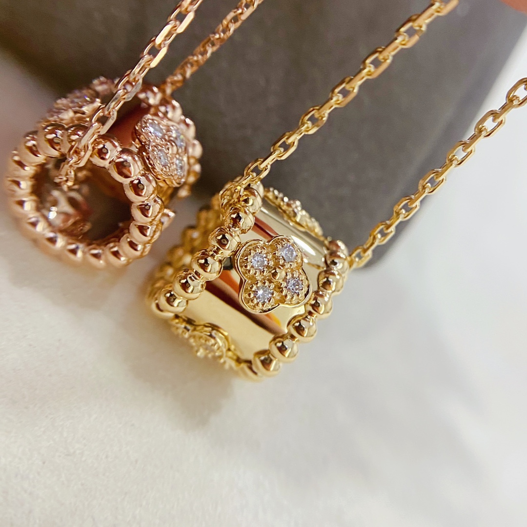 Van Cleef & Arpels 18k金 vca万花筒项链