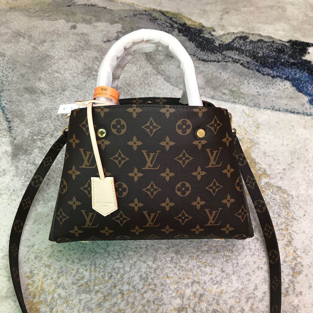 Louis Vuitton LV Montaigne BB Bags Handbags Monogram Canvas M41055