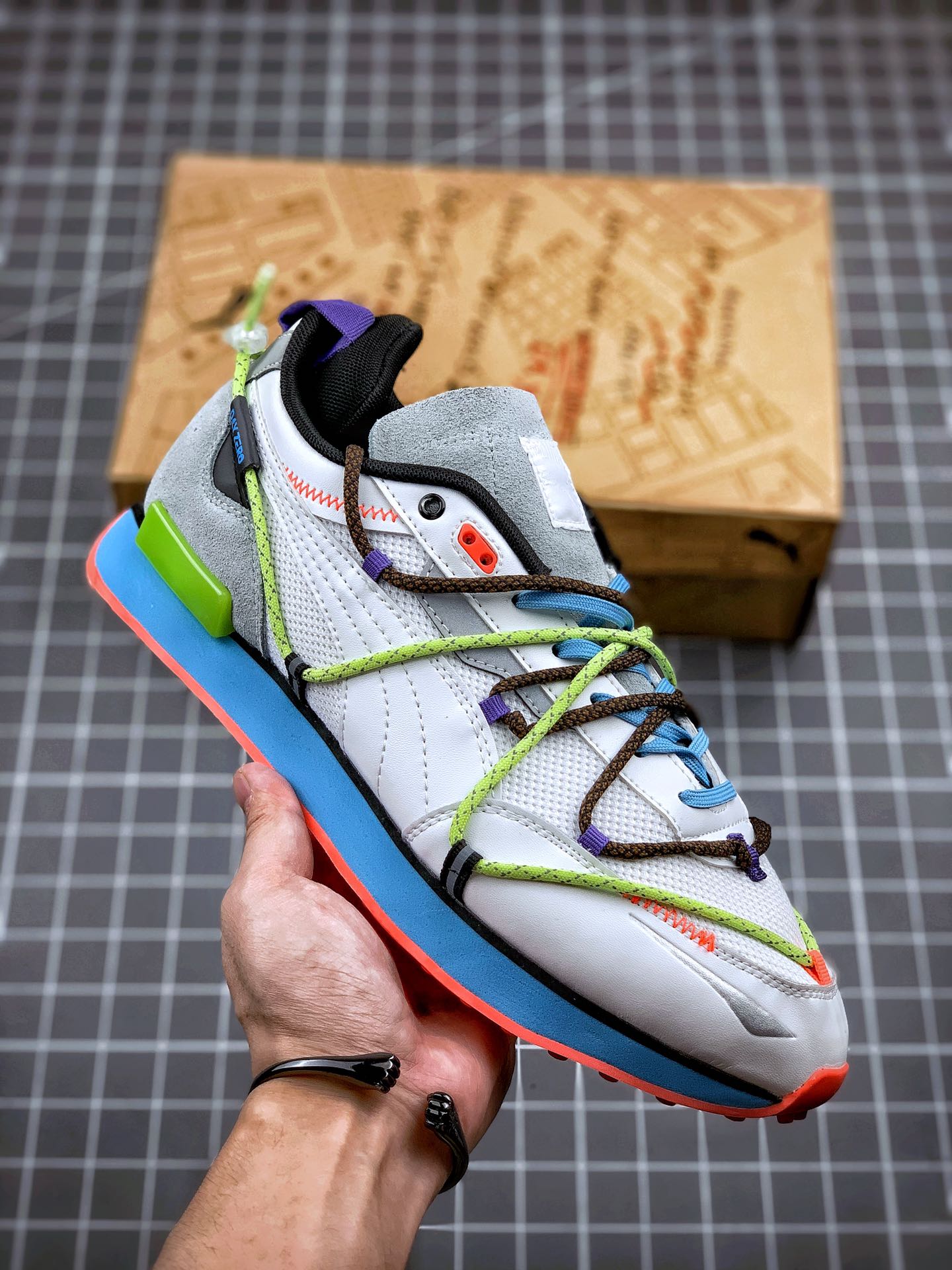 230 Puma x Central Saint Martins Future Rider  彪马复古跑步鞋 今年联名大户 A8B0320