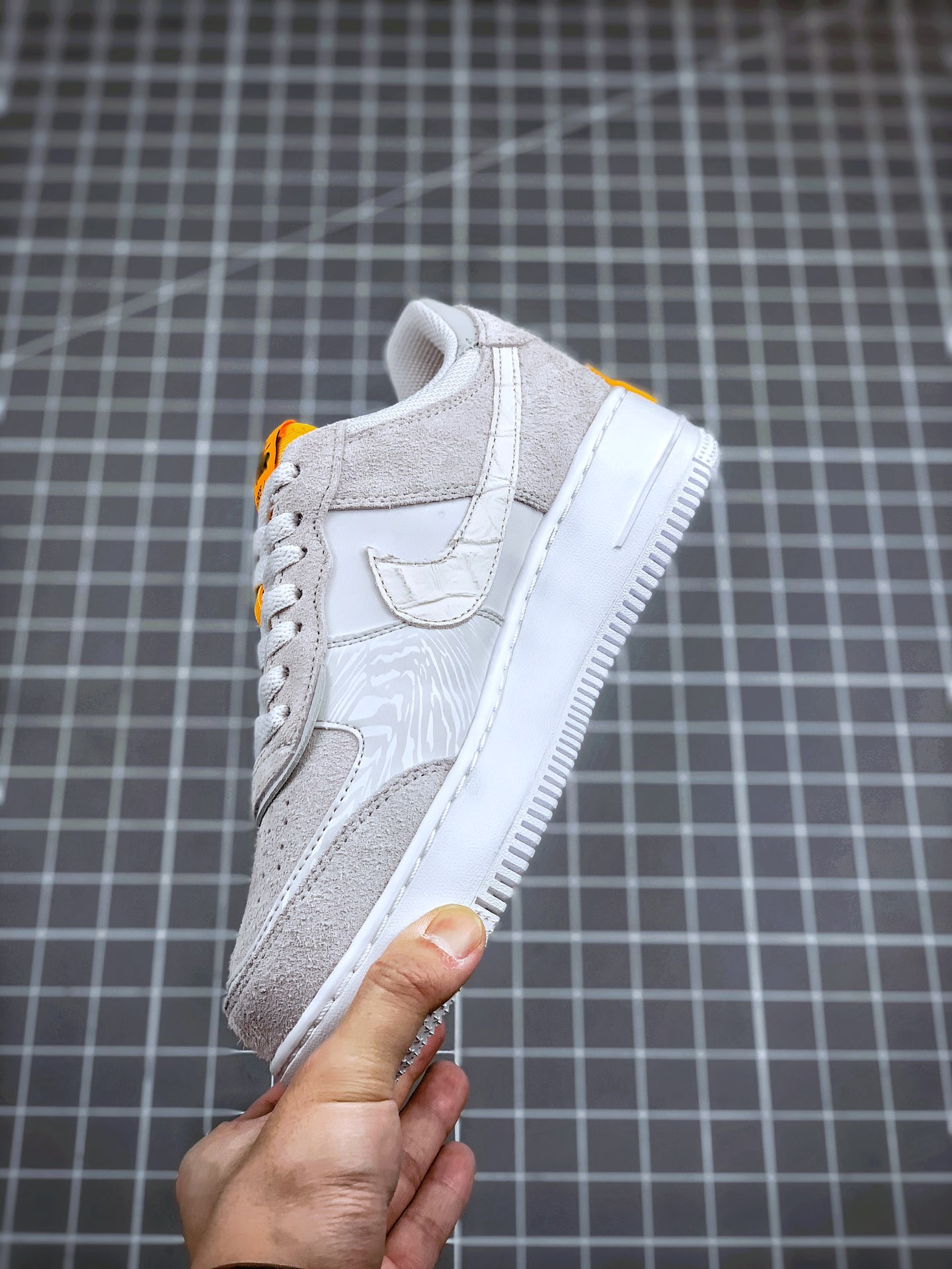 210 NK WMNS Air Force 1 Shadow  轻量增高低帮板鞋”拼接马卡龙”