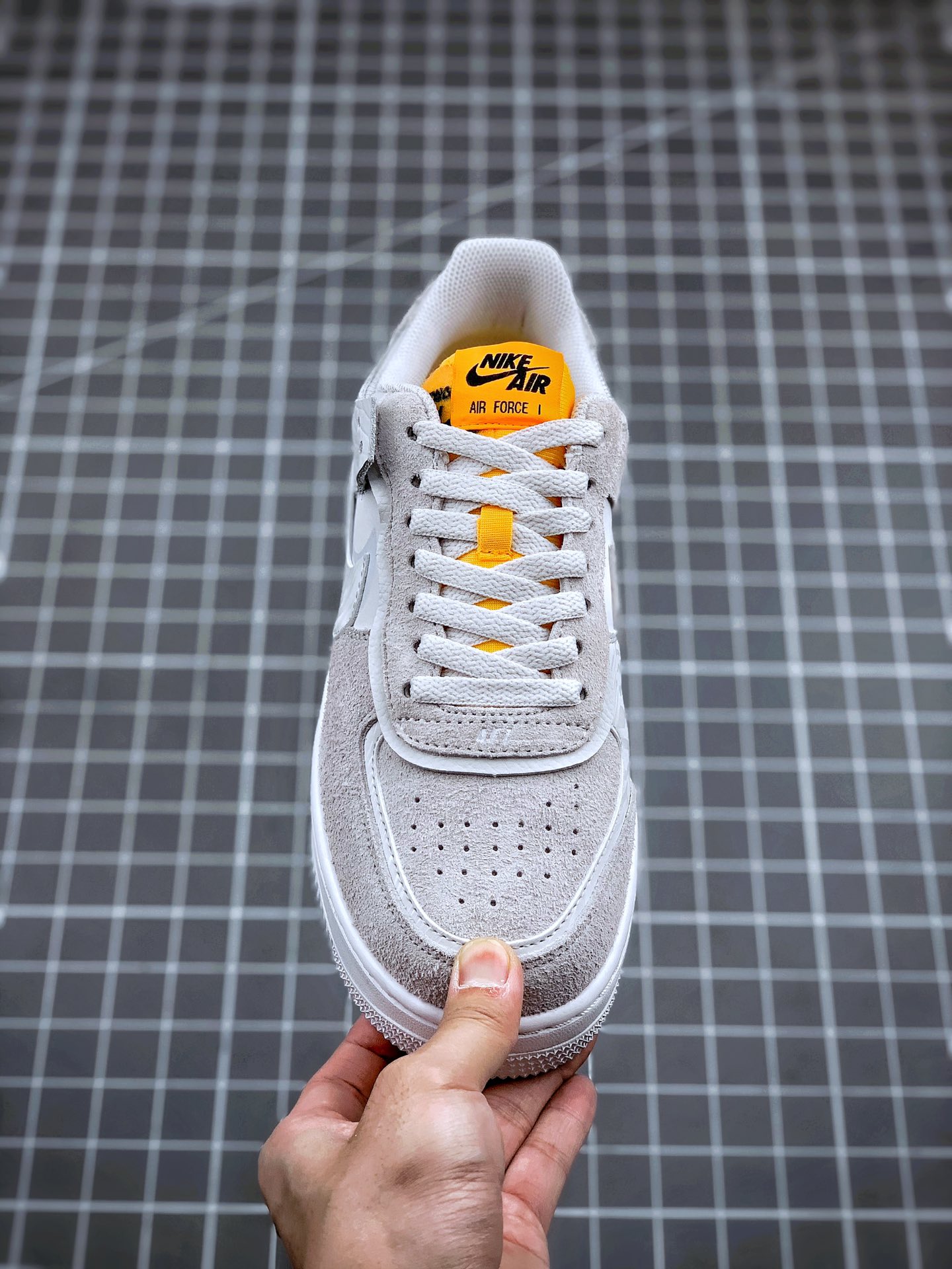 210 NK WMNS Air Force 1 Shadow  轻量增高低帮板鞋”拼接马卡龙”