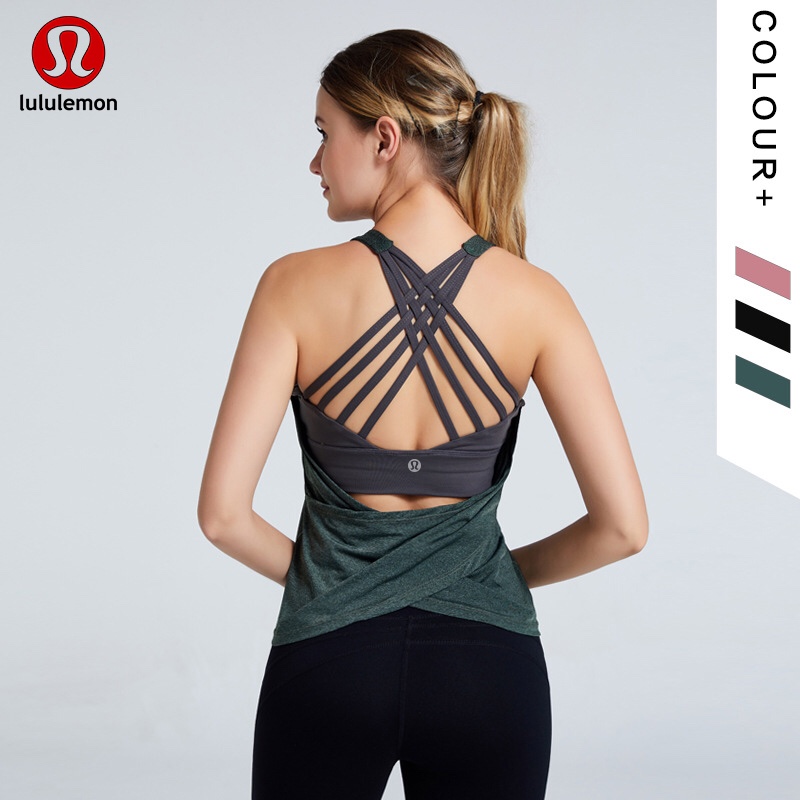 Lululemon tank yoga black