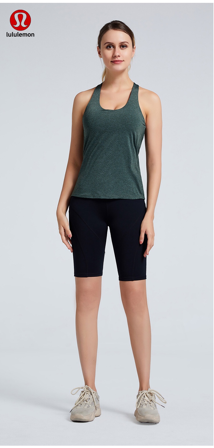 Lululemon tank yoga black