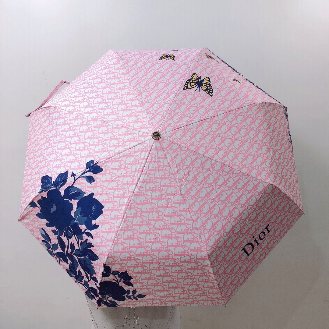 Top Quality
 Dior Umbrella Purple Summer Collection