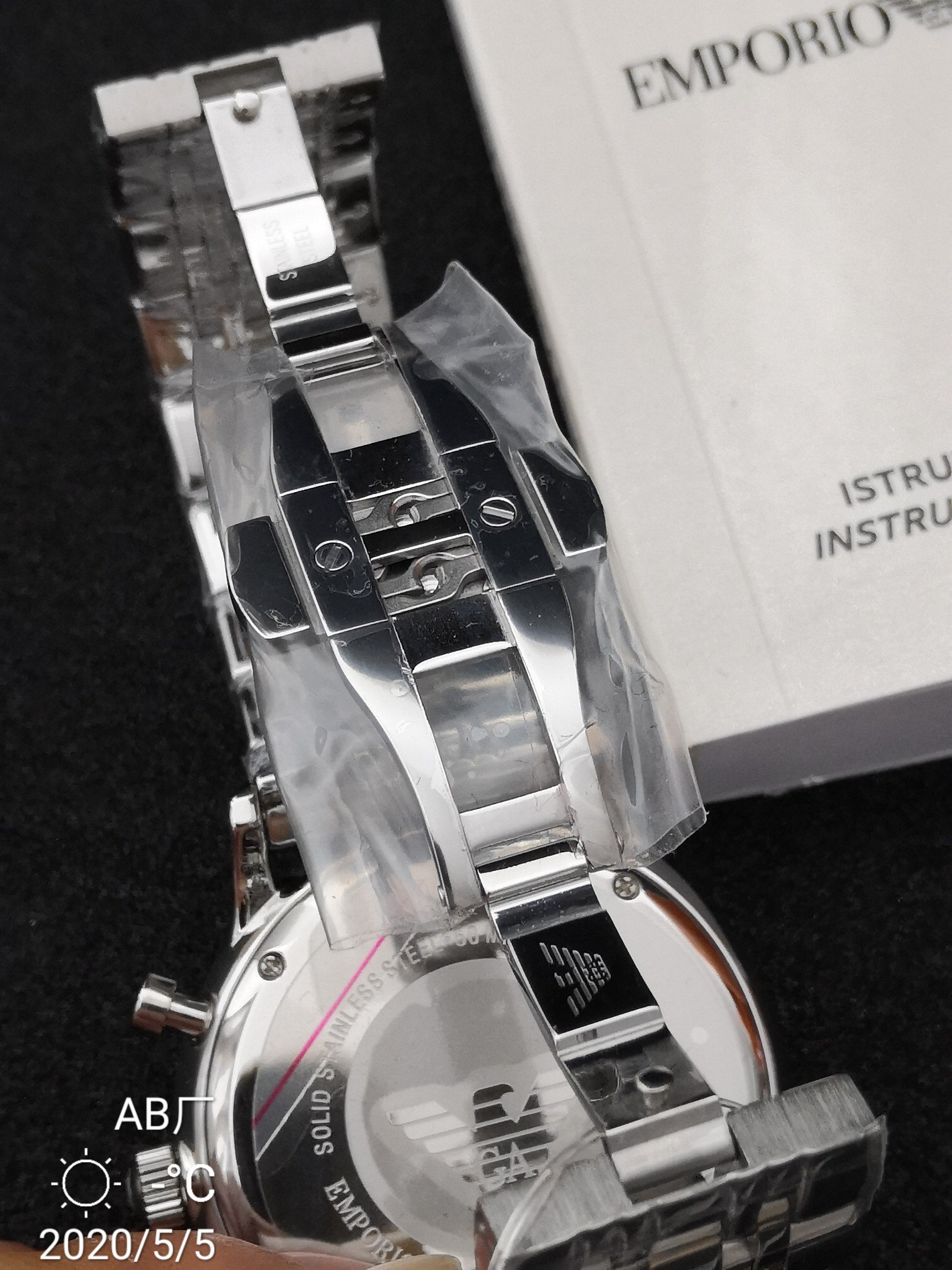 Men’s Amani AR0389 Watch: 43mm, Imported Core, Stylish Design, Charismatic Appeal - 图片 7