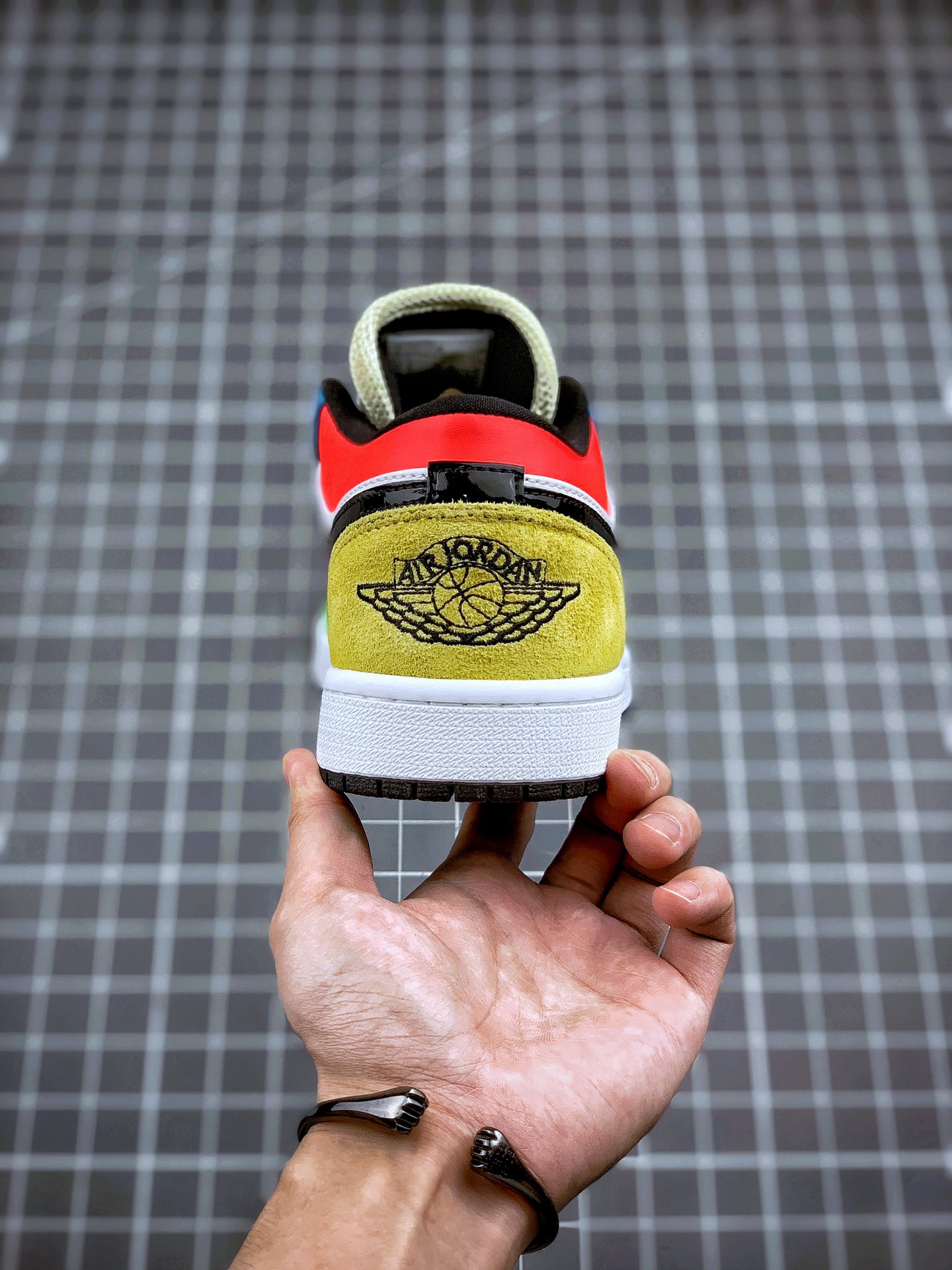210 Air Jordan 1 Low 彩虹拼接