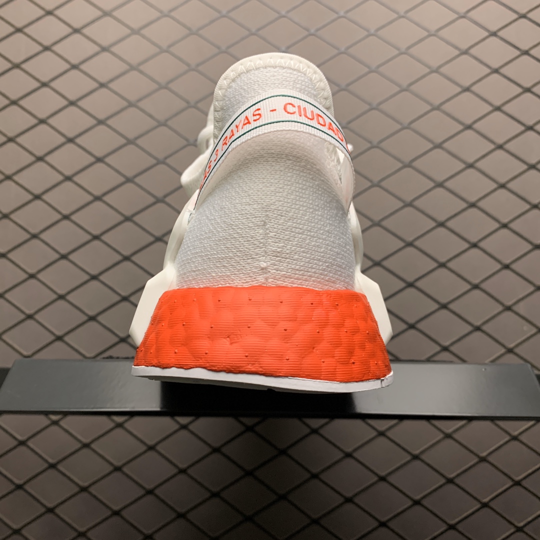 190 Adidas 阿迪达斯 NMD Boost 爆米花超弹中底 FY1160 针织网面休闲跑步鞋