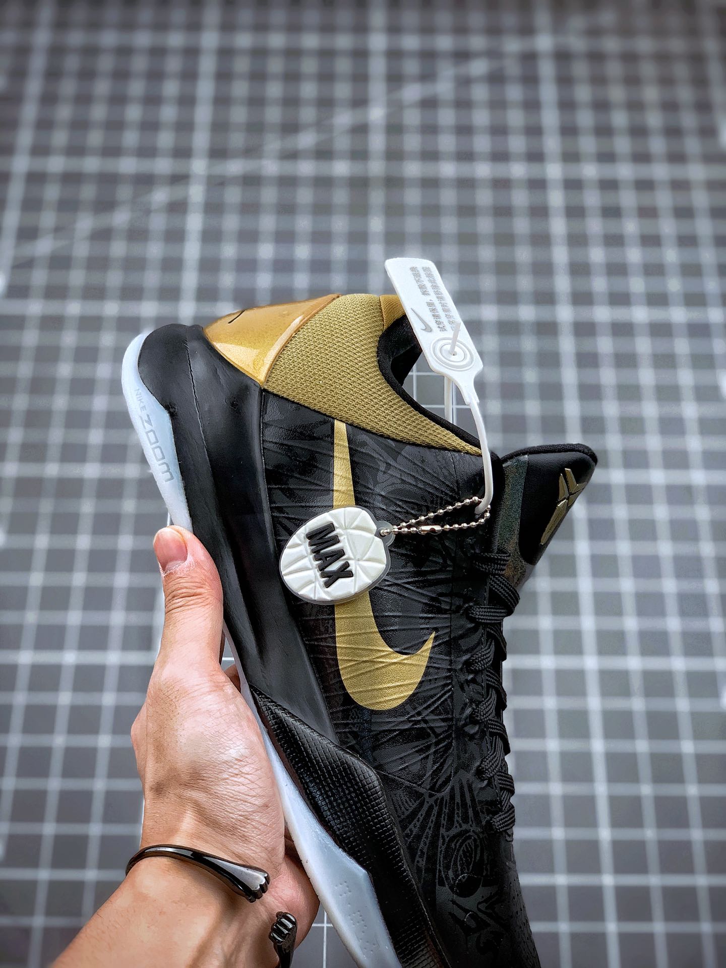 290 NIKE ZOOM KOBE 5”BIG STAGE” 殿堂级情怀配色 黑金大舞台 ZK5 386429-008