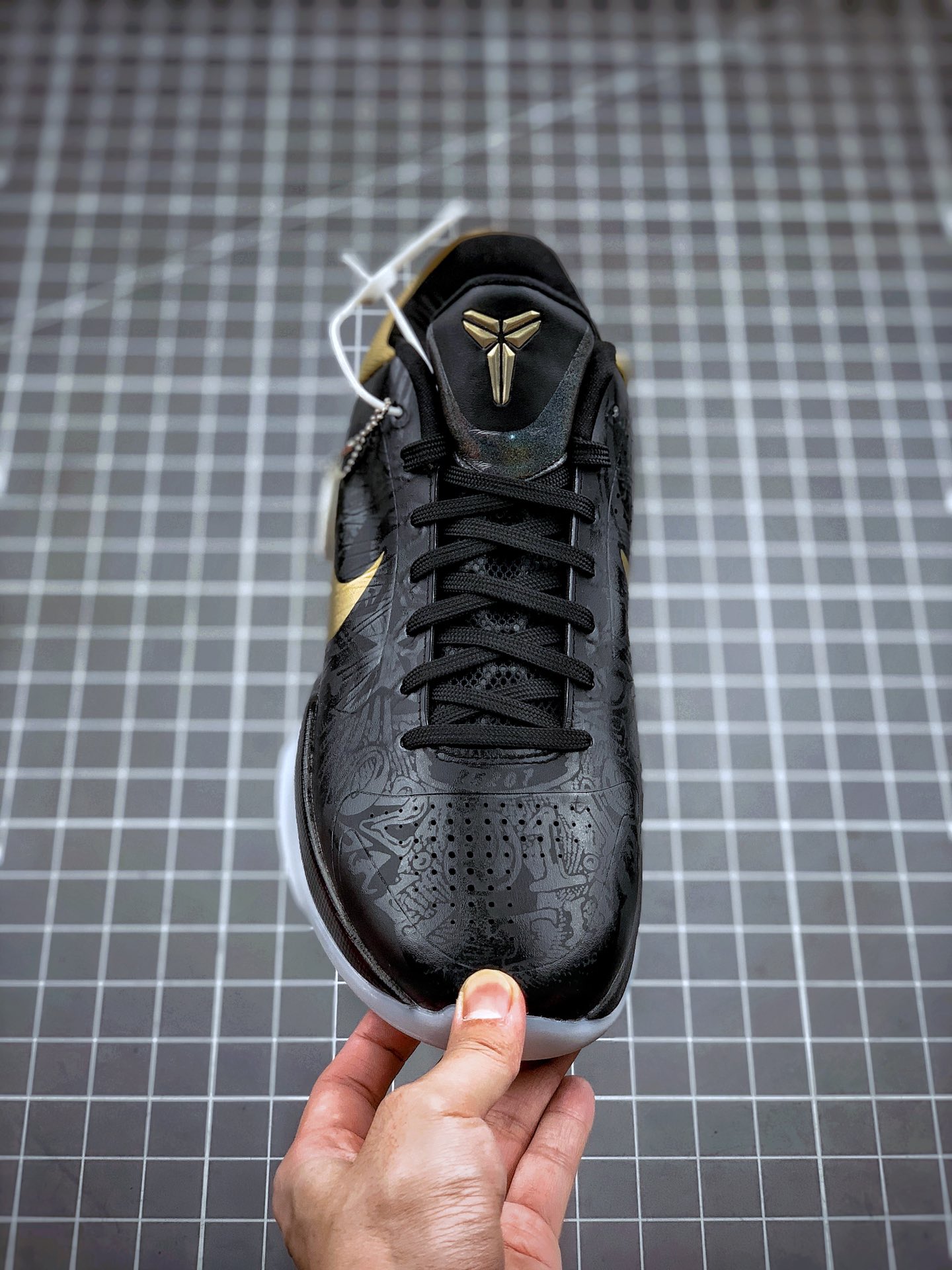 290 NIKE ZOOM KOBE 5”BIG STAGE” 殿堂级情怀配色 黑金大舞台 ZK5 386429-008