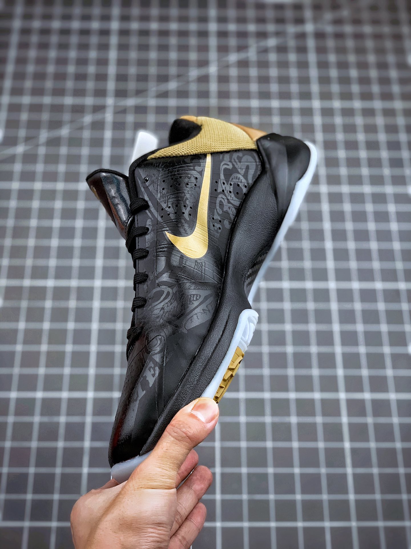 290 NIKE ZOOM KOBE 5”BIG STAGE” 殿堂级情怀配色 黑金大舞台 ZK5 386429-008