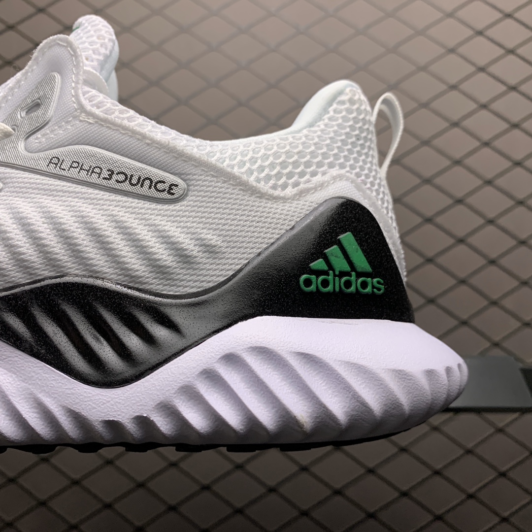 190 阿迪达斯 AlphaBounce Beyond m 阿尔法网面跑步鞋 B89090 工厂直销