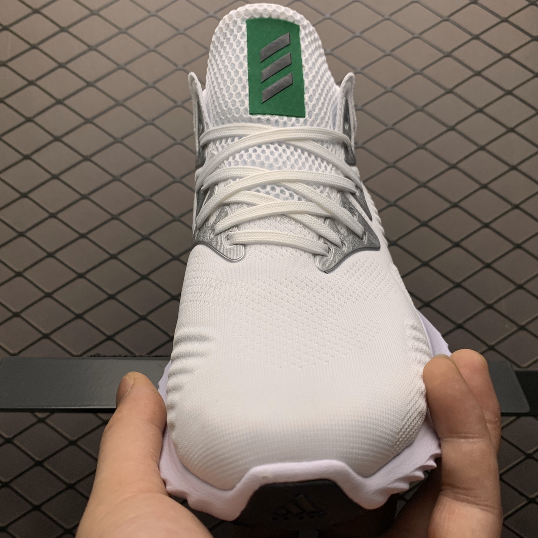 190 阿迪达斯 AlphaBounce Beyond m 阿尔法网面跑步鞋 B89090 工厂直销