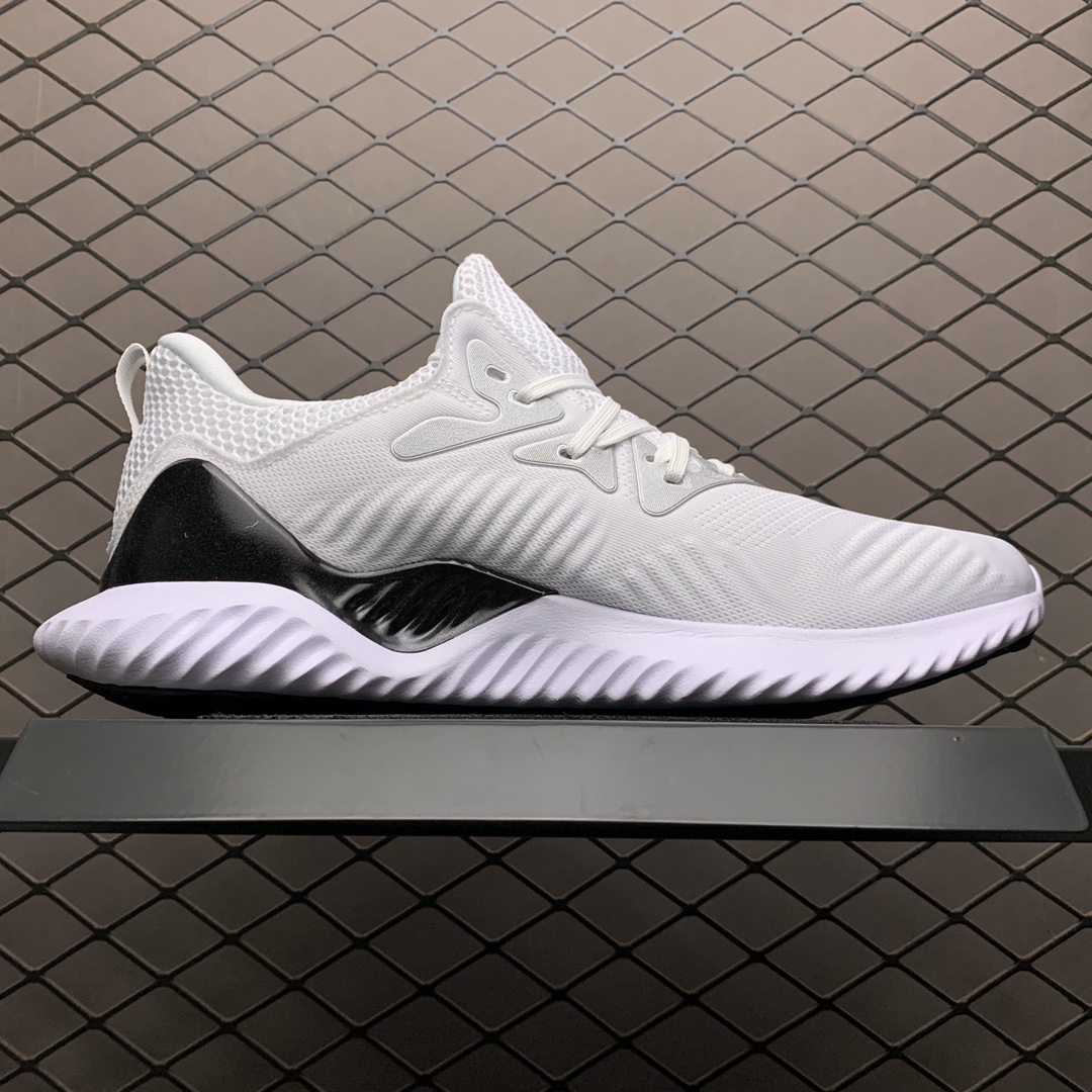 190 阿迪达斯 AlphaBounce Beyond m 阿尔法网面跑步鞋 B89090 工厂直销