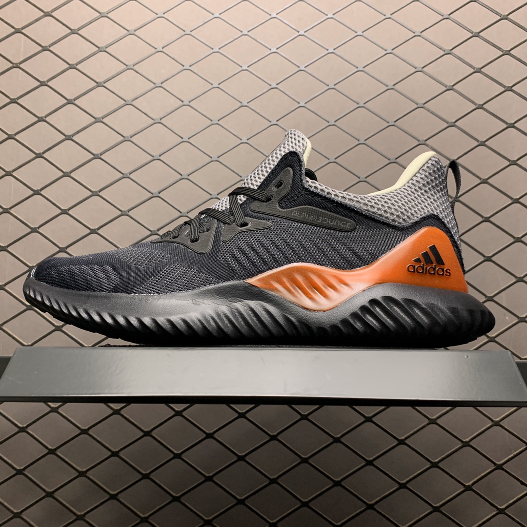 190 Adidas 阿迪达斯 AlphaBounce Beyond m 阿尔法网面休闲跑步鞋 B89091