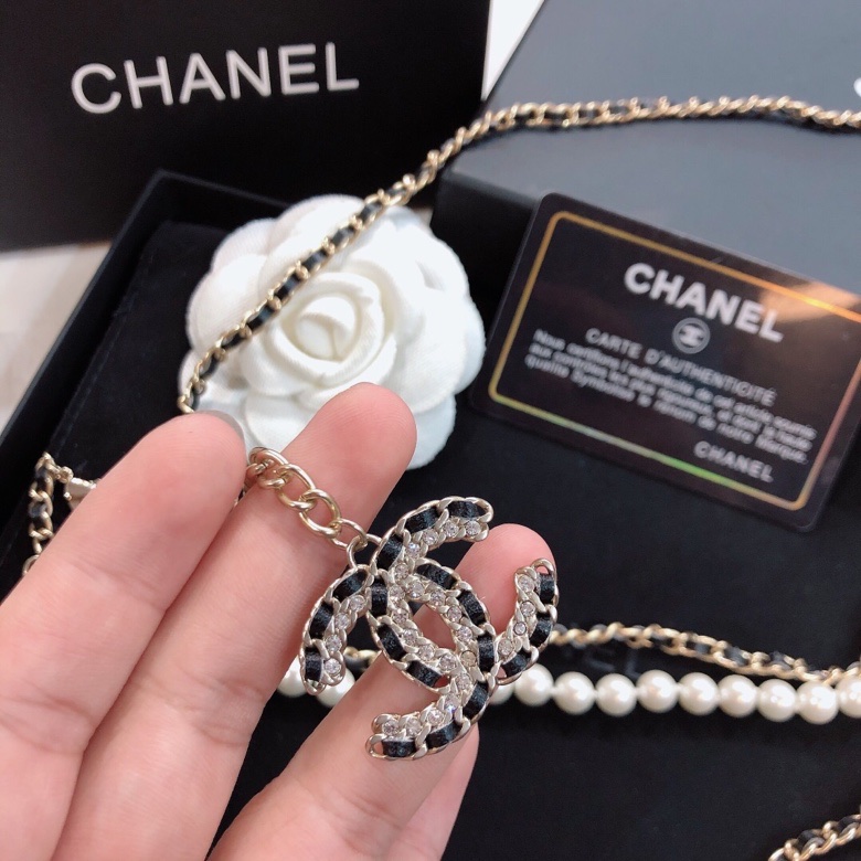 Chanel Chanel 香奈儿 黑皮腰链