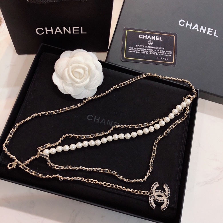 Chanel Chanel 香奈儿 黑皮腰链
