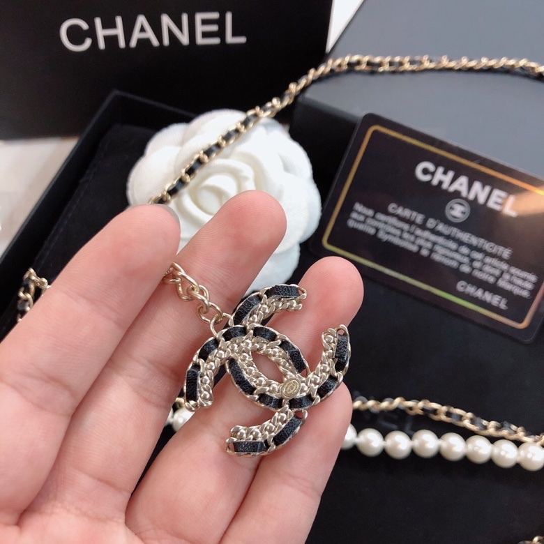 Chanel Chanel 香奈儿 黑皮腰链