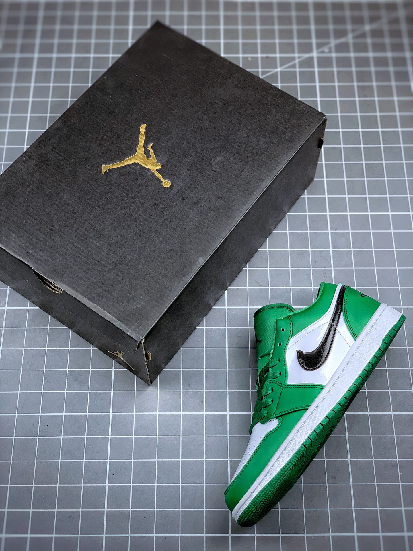 210 Air Jordan 1 Low 小凯尔特人 白绿
