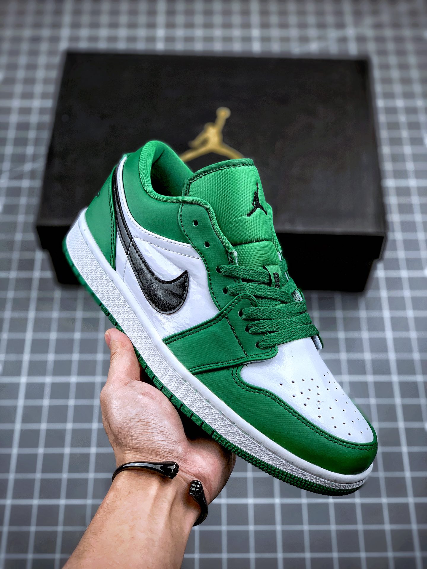 210 Air Jordan 1 Low 小凯尔特人 白绿