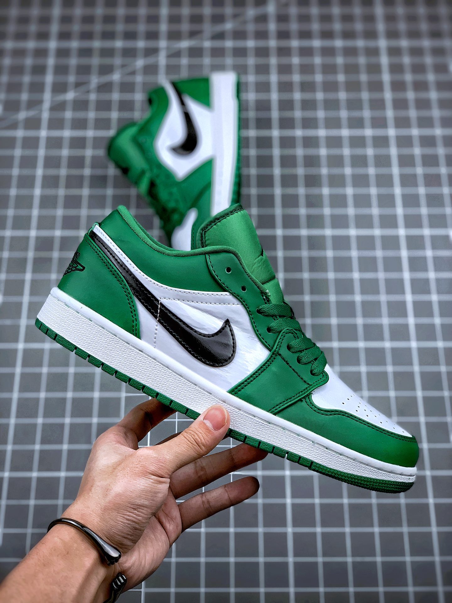 210 Air Jordan 1 Low 小凯尔特人 白绿