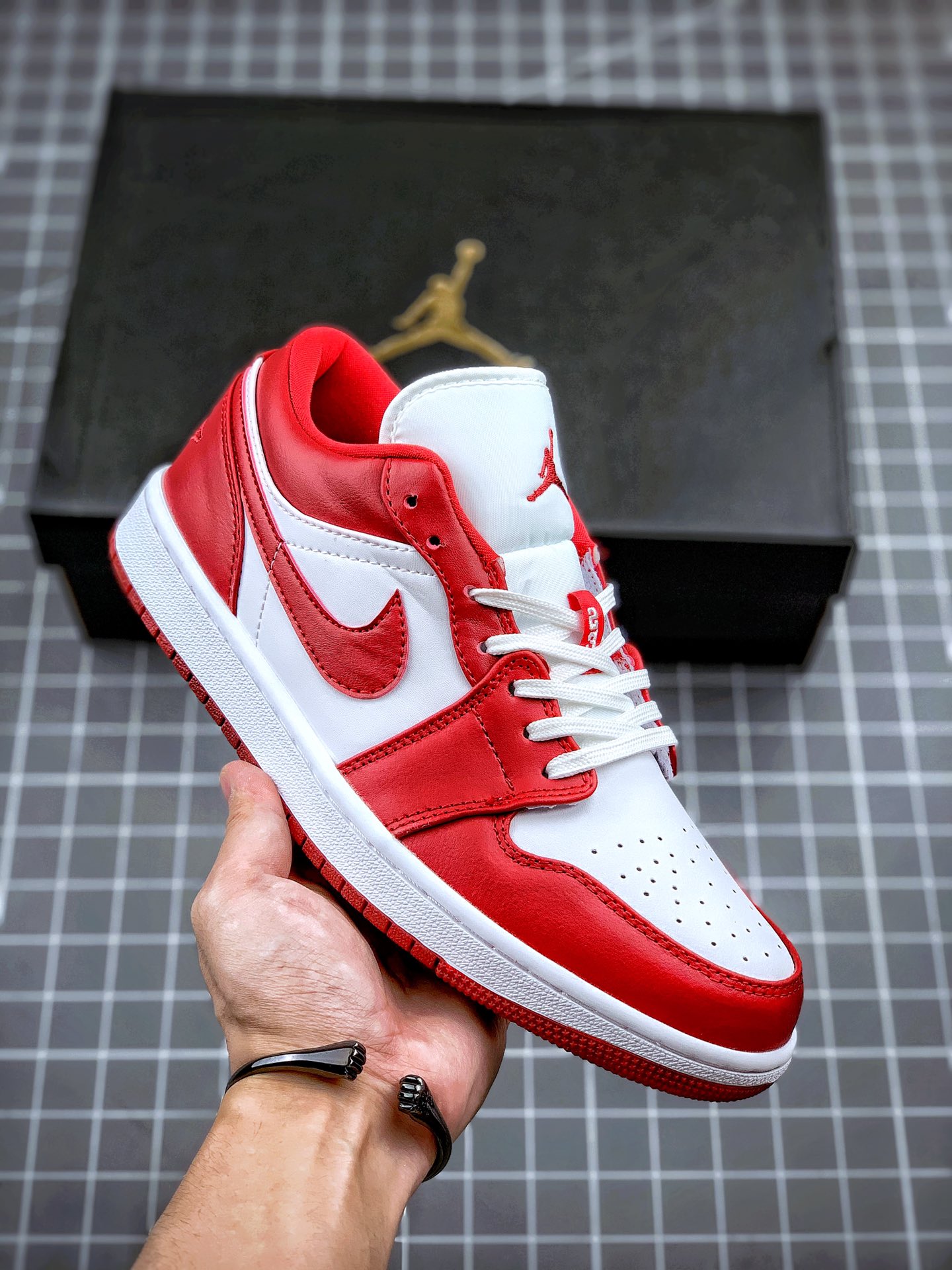 210 Air Jordan 1 Low 白红