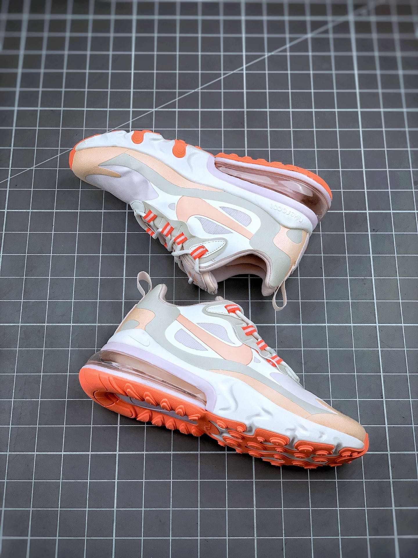 190 Air Max 270 React 白灰橙CJ0619-103