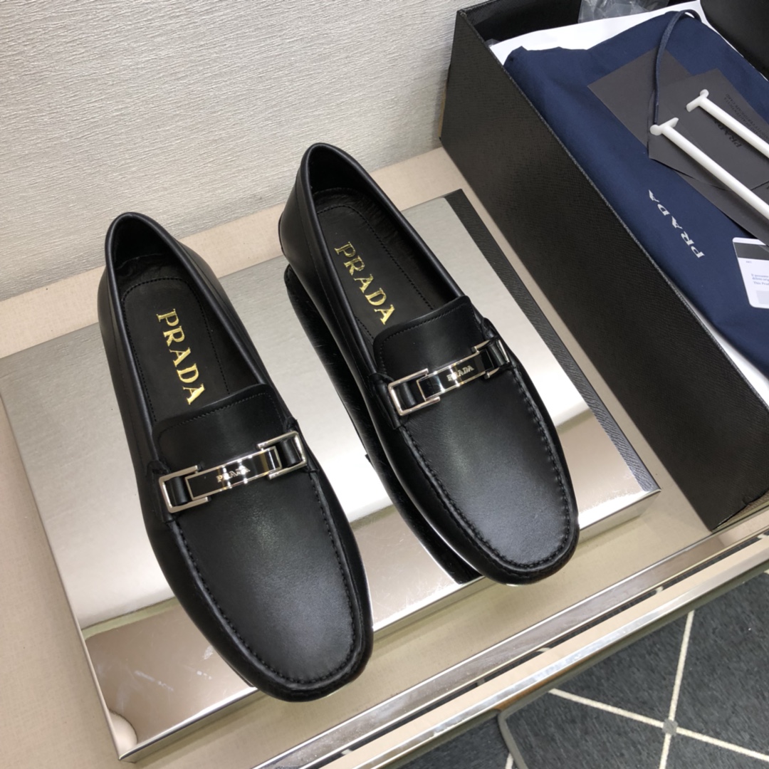 NO:354282,Buy genuine purchasing level, counter synchronized prada classic men's shoes, pure handmade driving footwear, lazy shoes, impeccable workmanship details, imported cross-patterned cowhide imported water-dyed cowhide inner black 39-44 spot,,prada,cowhide19860909批正品代购级别 专柜同步 prada经典款豆豆男鞋 纯手工开车套脚鞋 懒人鞋 做工细节无可挑剔 鞋面进口十字纹牛皮 进口水染牛皮内里 黑色 39-44现货,,prada,cowhide,Men's shoes