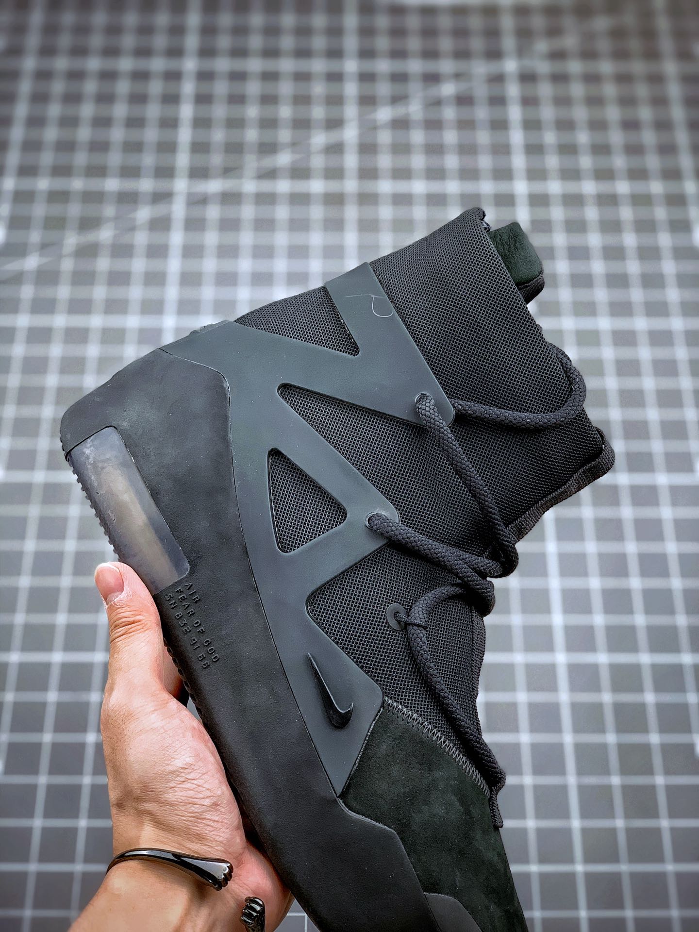 560 AIR FEAR OF GOD ”Triple black” 纯原生产线 黑魂 今