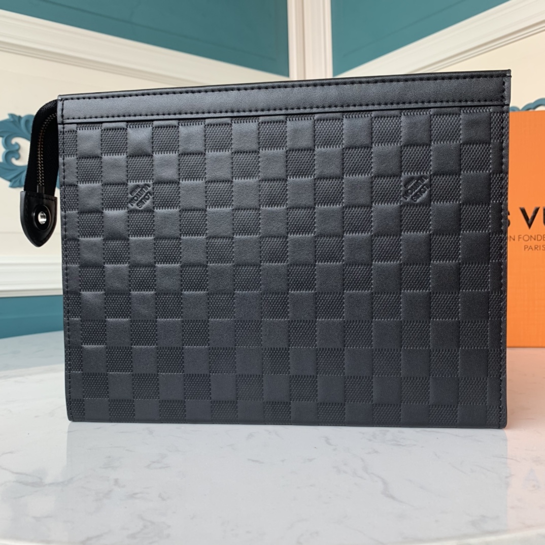 61692) 41696 Embossed POCHETTE VOYAGE Medium Pouch - Bag 2