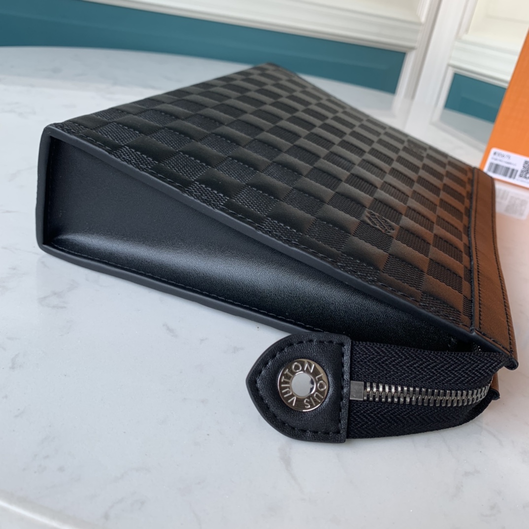 61692) 41696 Embossed POCHETTE VOYAGE Medium Pouch - Bag 3