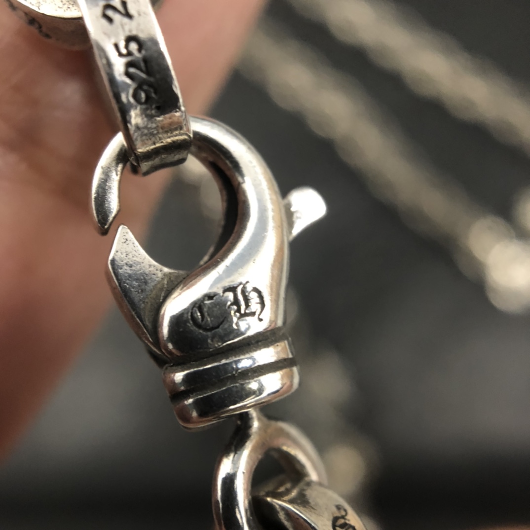 Chrome Hearts 克罗心Chrome hearts 十字paperchain项链