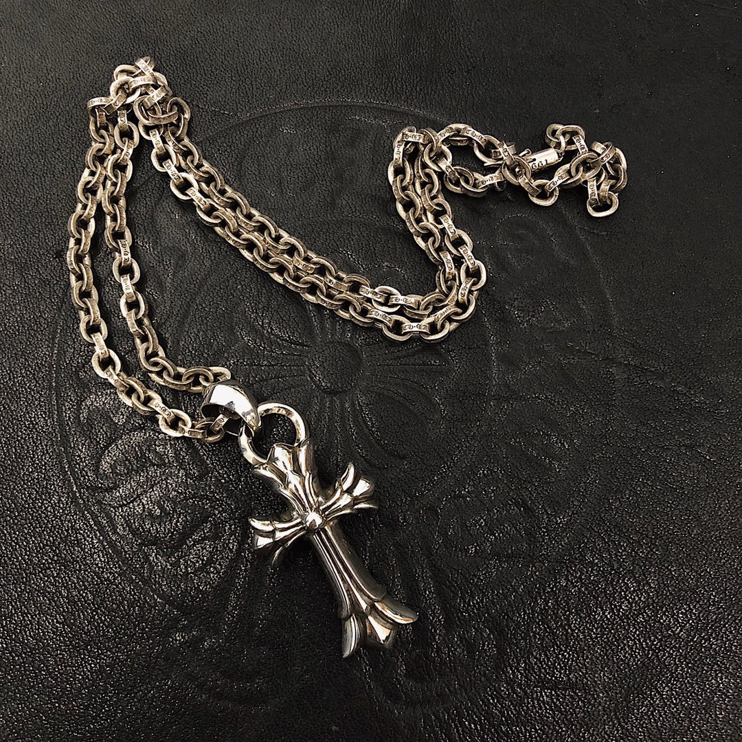 Chrome Hearts 克罗心 双层十字项链