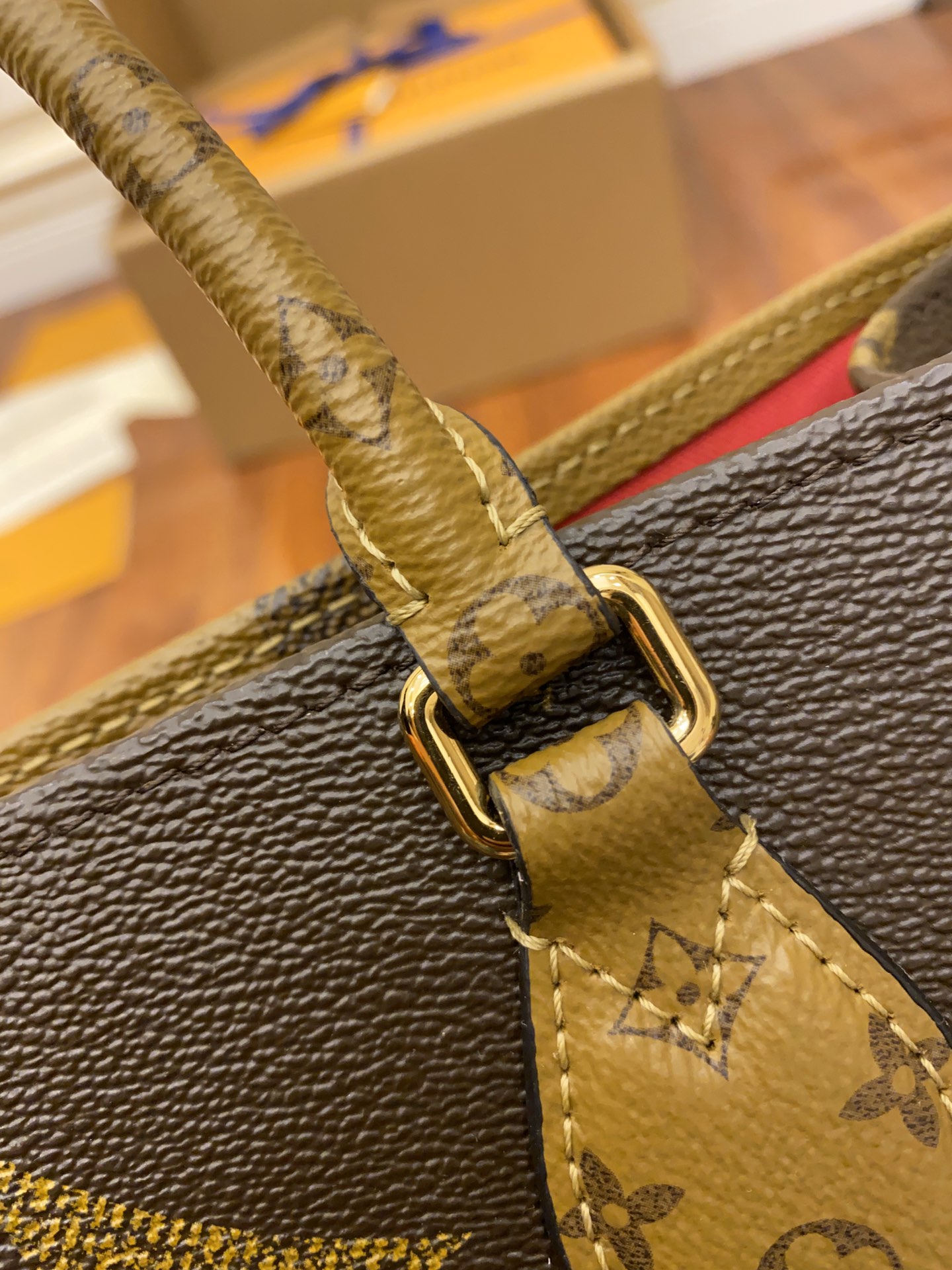 Louis Vuitton LV Onthego大花托特包 M44576 M45039