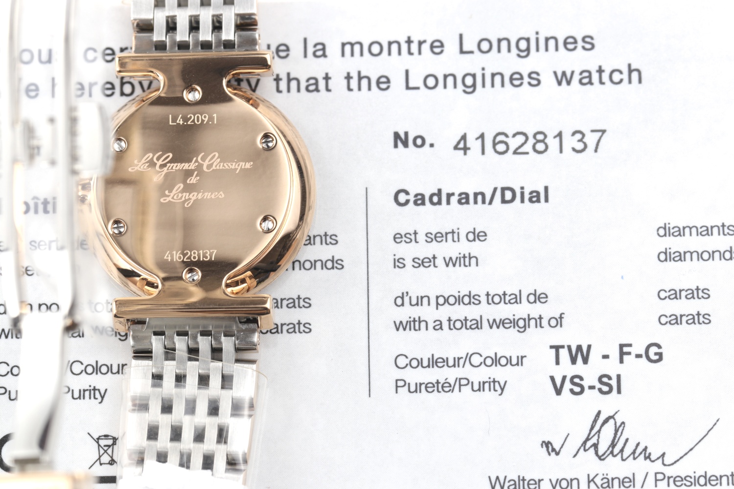Chanel Swiss Master Horology Mechanical Watch Timepiece Ref.6EE02300 9
