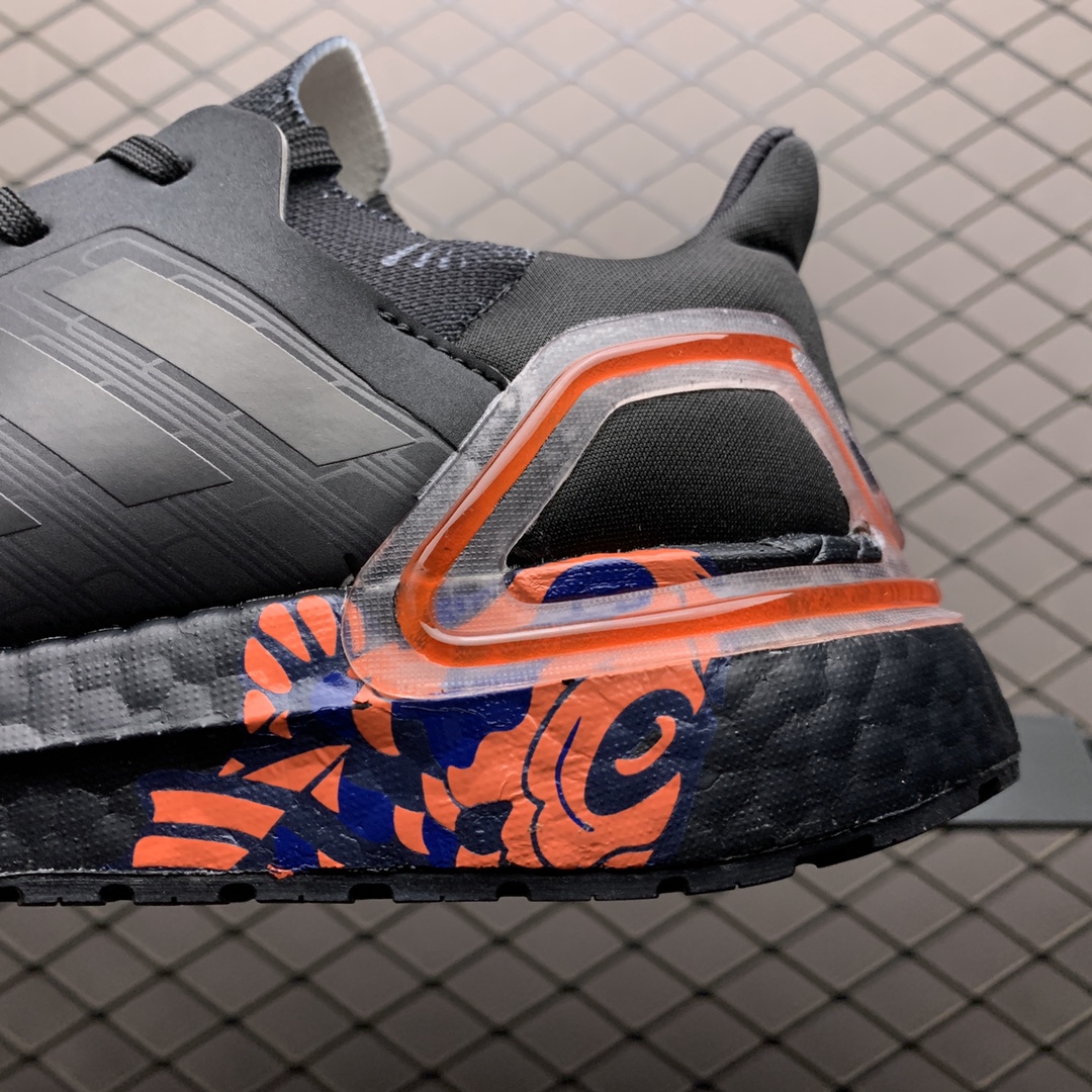 230 Adidas 阿迪达斯 Ultra Boost 20 超弹力爆米花中底 联名休闲跑步鞋 FW5677
