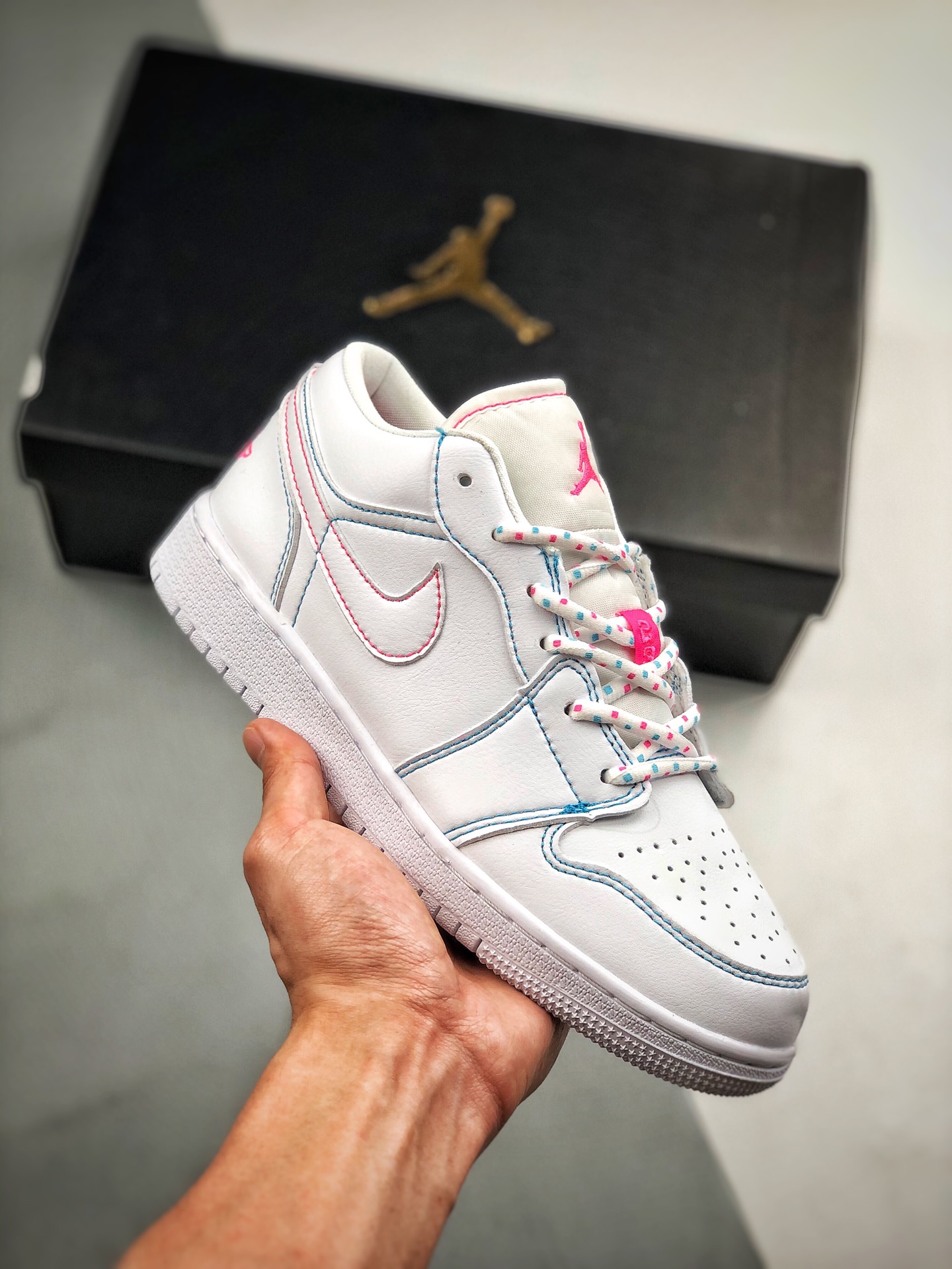 Apoyo pago contra reembolso. Air Jordan 1 Low Candy 🍬, con módulo de aire incorporado de fábrica, suela de m…