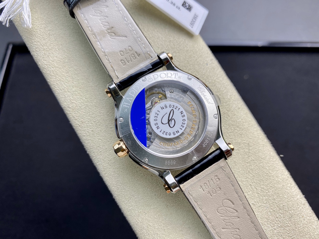 Lacoste 萧邦CHOPARD快乐钻系列（ 开模）「中号36mm 」历时一年多研发终于面世