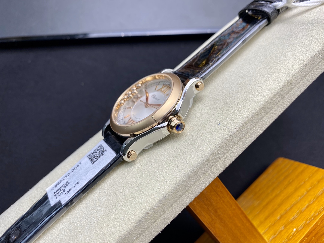 Lacoste 萧邦CHOPARD快乐钻系列（ 开模）「中号36mm 」历时一年多研发终于面世