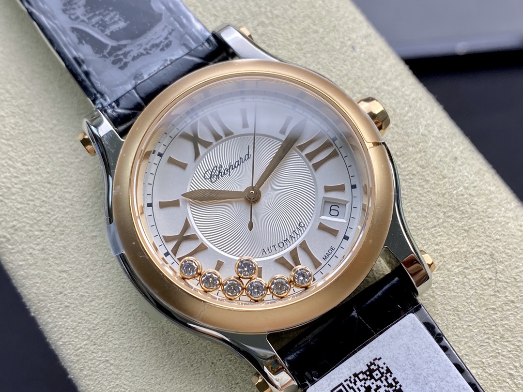Lacoste 萧邦CHOPARD快乐钻系列（ 开模）「中号36mm 」历时一年多研发终于面世