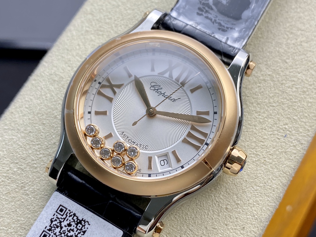 Lacoste 萧邦CHOPARD快乐钻系列（ 开模）「中号36mm 」历时一年多研发终于面世