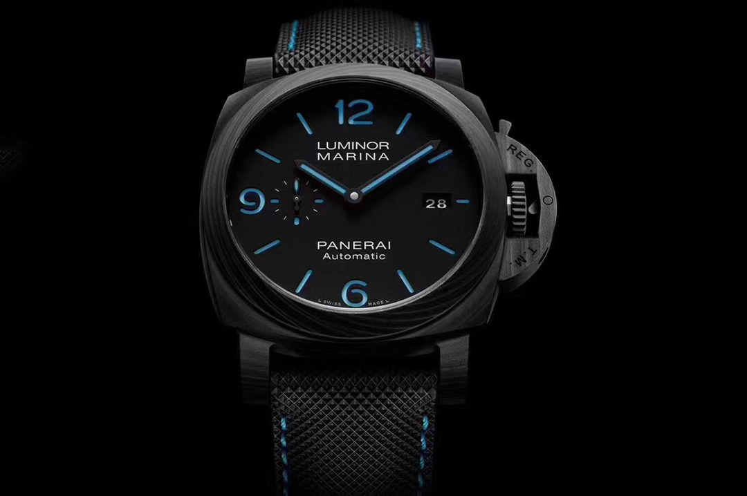 파네라이 PAM1661 44mm 카본 블루 다이얼 VS 공장 레플리카 43743