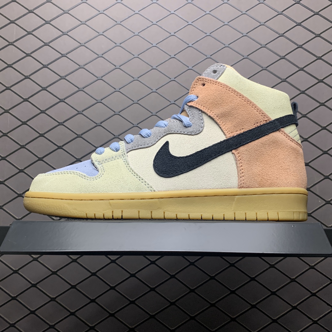 300 Nike Dunk Low High PRO 高帮运动休闲板鞋 CN8345-001 马卡龙