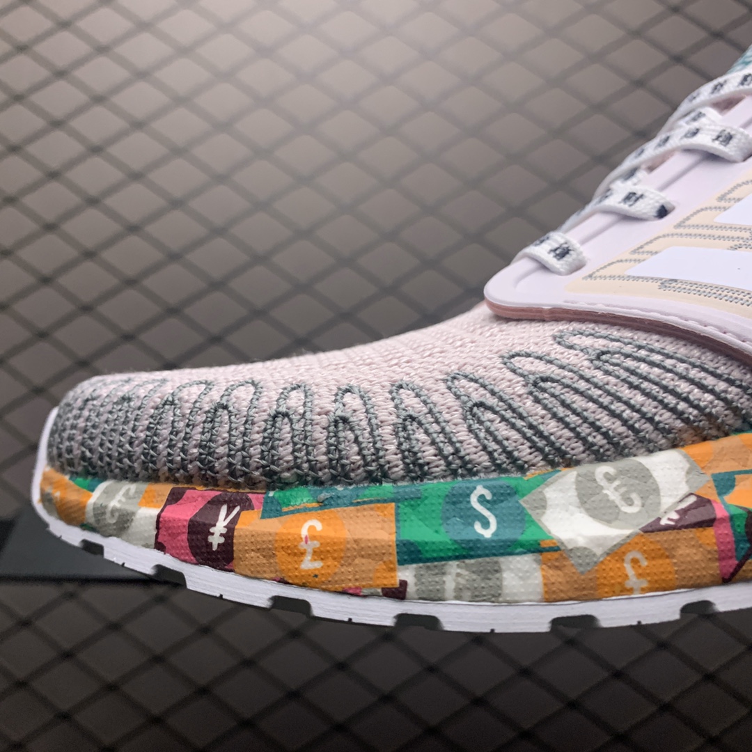 230 新版本 Adidas 阿迪达斯 Ultra Boost 20 超弹力爆米花中底休闲跑步鞋 FX8890