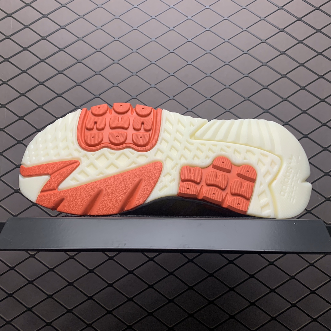 210 Adidas 阿迪达斯 Nite Jogger Boost 夜行者真爆大底复古跑鞋 FX3815