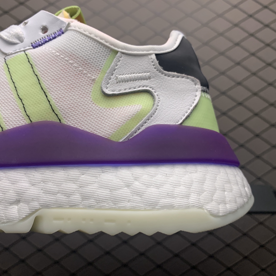 210 Adidas 阿迪达斯 Nite Jogger Boost 夜行者真爆大底复古跑鞋 FX3813