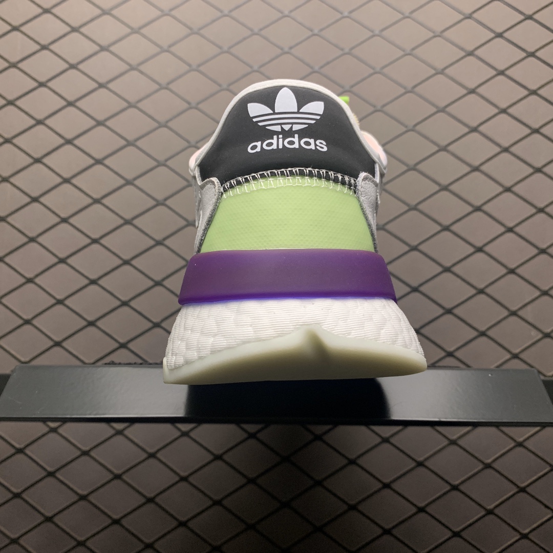 210 Adidas 阿迪达斯 Nite Jogger Boost 夜行者真爆大底复古跑鞋 FX3813