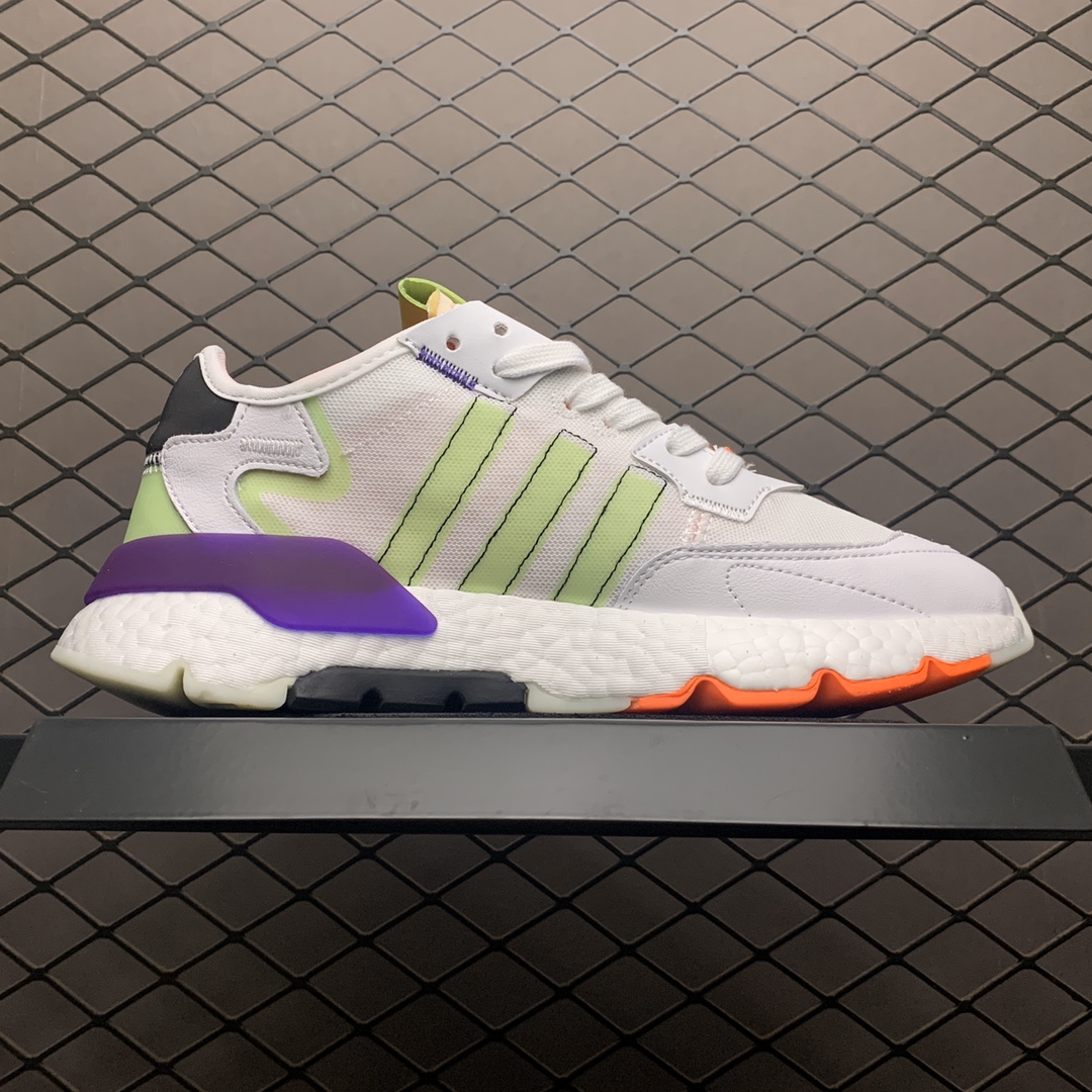 210 Adidas 阿迪达斯 Nite Jogger Boost 夜行者真爆大底复古跑鞋 FX3813