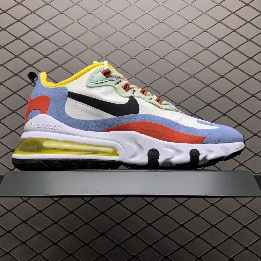 130 特价 独家限量特惠呈现 Nike Max 270 React 混合科技 半掌气垫跑步鞋 AT6174-002-莆田鞋,莆田鞋货源,高仿鞋,高仿鞋货源,安福档口,莆田高仿鞋,莆田鞋批发,高仿鞋批发,莆田高仿运动鞋,高仿运动鞋,莆田运动鞋 130 特价 独家限量特惠呈现 Nike Max 270 React 混合科技 半掌气垫跑步鞋 AT6174-002