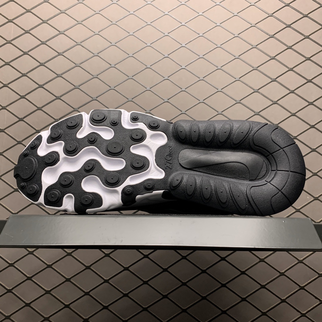 130 特价 独家限量特惠呈现 Nike Max 270 React 半掌气垫跑步鞋 AT6174-001-莆田鞋,莆田鞋货源,高仿鞋,高仿鞋货源,安福档口,莆田高仿鞋,莆田鞋批发,高仿鞋批发,莆田高仿运动鞋,高仿运动鞋,莆田运动鞋 130 特价 独家限量特惠呈现 Nike Max 270 React 半掌气垫跑步鞋 AT6174-001